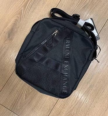 Личные вещи: Сумка через плечо Armani Exchange, черная Брали дорого б/у - — 2