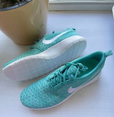 Босоножки, сандалии, шлепанцы: Мужские кроссовки, 41, Nike, Новый, цвет - Голубой, Самовывоз — 2