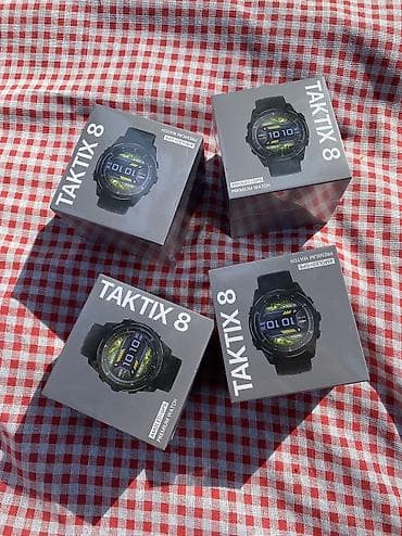 Amazfit: Смарт-часы Garmin tactix 8 Корпус из метала, зарядка хватает на — 5