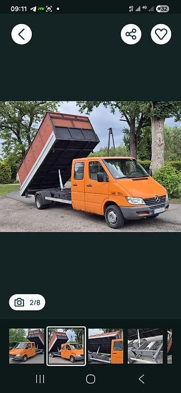 клем бишкек: Mercedes-Benz Sprinter двойная кабина с самосвальной платформой — 2
