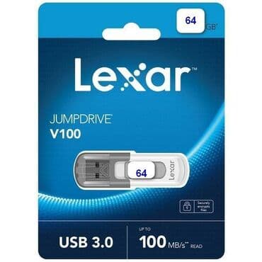 ssd диски colorful: Флешка/ память Lexar Flashdisk 64GB JumpDrive V100 USB 3.0 — 1