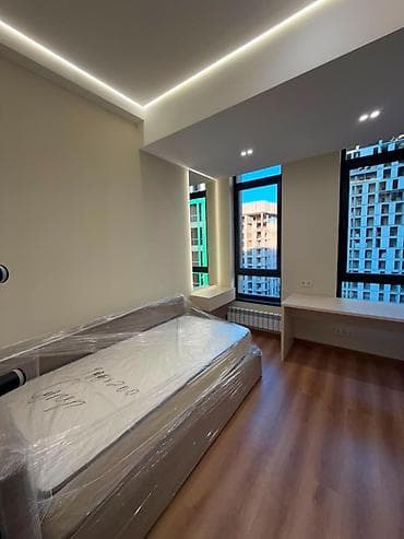 Квартиры: 3 комнаты, 92 м², Асанбай мкр Элитка, 13 этаж, Евроремонт — 4