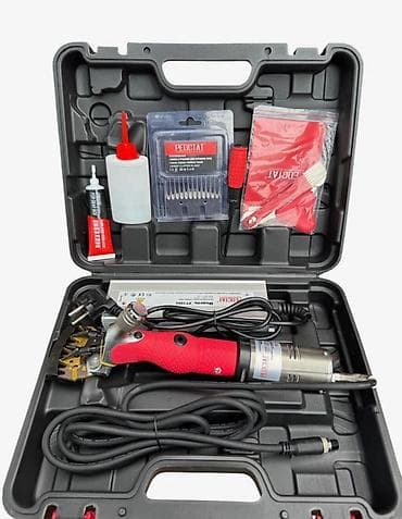 выделка шкуры: Электрическая машинка для стрижки овец/коз в кейсе Комплектация: - — 1