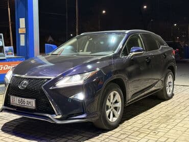 Lexus RX: 2017 г., 3.5 л, Автомат, Бензин, Кроссовер