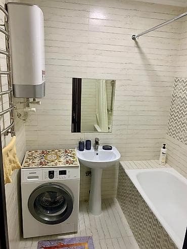 центр квартира: 2 комнаты, Душевая кабина, Постельное белье, Кондиционер — 6