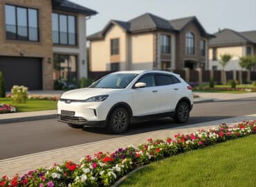 купить бу электромобиль из китая: Weltmeister EX5, 2021 г., 110000 км, Передний, В наличии — 1