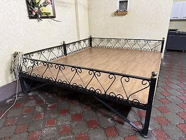 шторы на люверсах: Тапчан 3 x 2 x Металл — 1