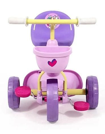 Оюнчуктар: Балдар үчүн велосипед, 3 дөңгөлөктүү, 1 - 3 жаш, Кыз үчүн, Жаңы — 2