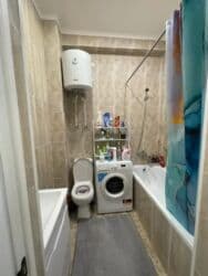 квартира военный городок токмок: 1 комната, 34 м², Индивидуалка, 2 этаж, Дизайнерский ремонт — 9