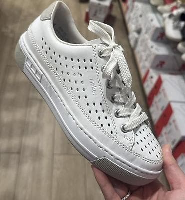 stan smith: Кроссовки, 40, Rieker, Новый, цвет - Белый — 1