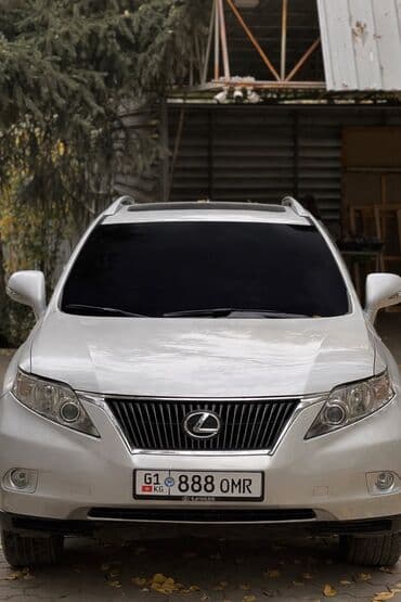 Lexus RX: 2010 г., 3.5 л, Автомат, Бензин, Кроссовер