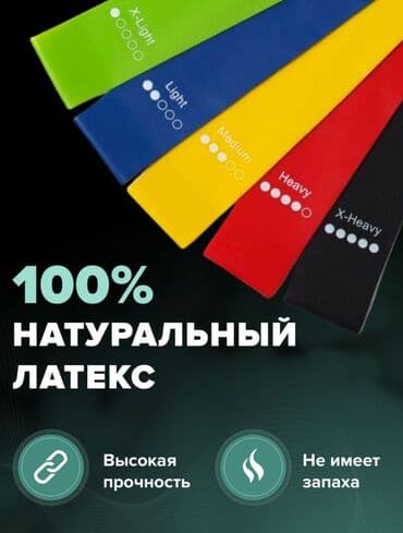 Фитнес резинка, тренажёр для рук и ног. Фитнес резинка