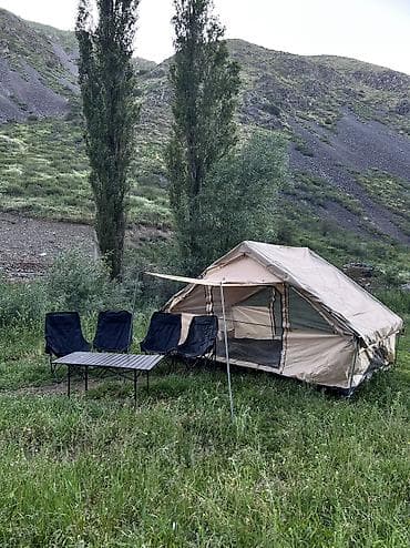 военный тент: СДАЕТСЯ В АРЕНДУ ПО СУТОЧНО В набор входит сама палатка, стол, 4 — 6