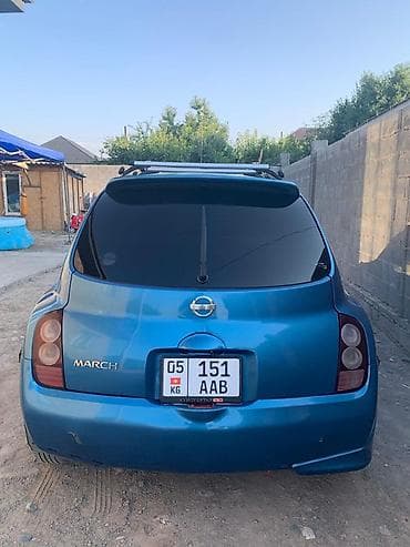 титан диски камри: Nissan March: 2003 г., 1.4 л, Автомат, Бензин, Хэтчбэк — 1