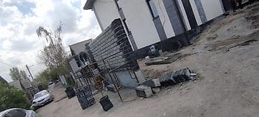 бетонный столб: Заборы из шлакоблока, Установка — 6