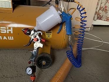 резка для плитка: Компрессор Для покраски, Электрический, Поршневой, Новый — 3