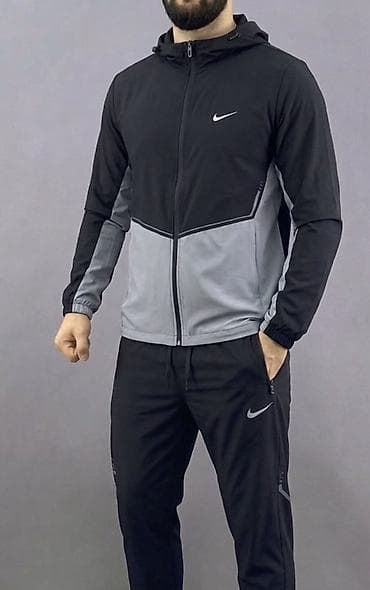 мужской спартивка: Мужской спортивный костюм, S, M, L, Nike, Новый, Платная доставка — 1