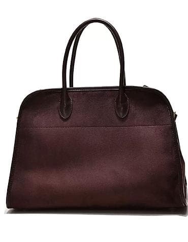 безрукавка весенне осення: Сумка-тоут женская, цвет темно-бордовый/шоколадный. - Материал — 1