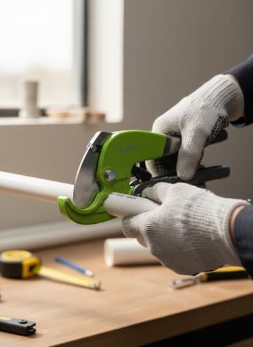 секатор для высокой обрезки: Труборез PARRA с храповым механизмом предназначен для резки — 1