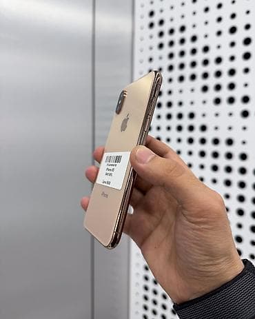 ipone 4: IPhone Xs, Б/у, 64 ГБ, Золотой, Защитное стекло, Чехол, В рассрочку, 86 % — 5