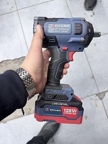 Инструменты: Аккумуляторный ударный гайковерт Excalibur - Тип: бесщеточный ударный — 1