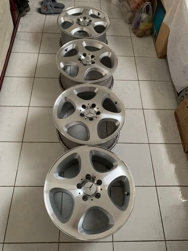 зимние шины на ниву 21214: Колеса в сборе 235 / 45 / R 17, Лето, Б/у, Комплект, Легковые, Литые, отверстий - 5 — 3