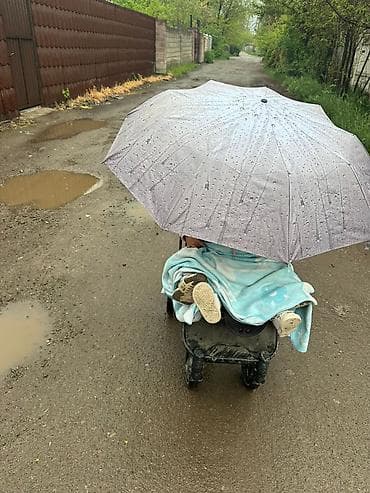 электробайк детский: Прогулочная коляска с компактной рамой - Тип: легкая прогулочная — 1