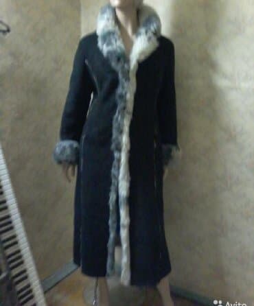 демисезонные куртки женские больших размеров: Пальто сатылат. Ичи мех, 48р — 1