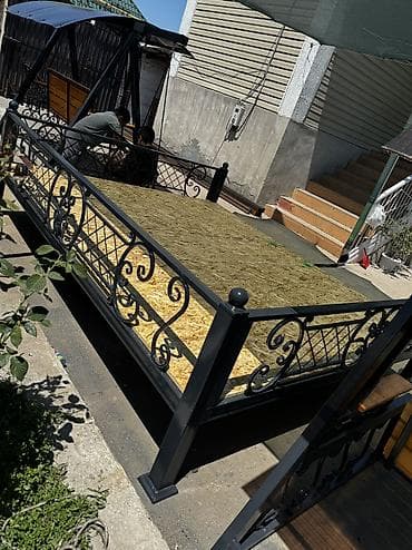 Тапчан 25 x 25 x 1 м, Металл