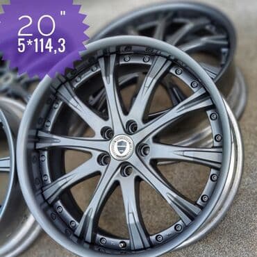 vossen: Литые Диски R 20 Work, Комплект, отверстий - 5, Б/у — 1