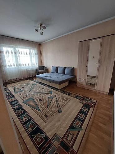 osh flat: 1 комната, 35 м², 105 серия, 3 этаж, Косметический ремонт — 1