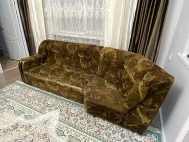 диван два кресла столик: Раскладной диван — 6