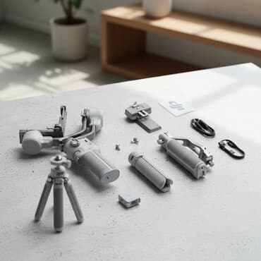 DJI RS 4 Mini Combo — компактный 3-осевой стабилизатор для