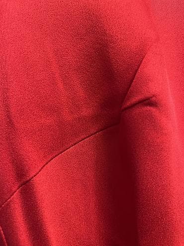 red centr: Повседневное платье, Лето, Длинная модель, Шелк, S — 2