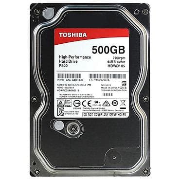 купить бу жесткий диск: Накопитель для ПК, Б/у, Toshiba, HDD, 512 ГБ, 3.5", Для ПК — 1
