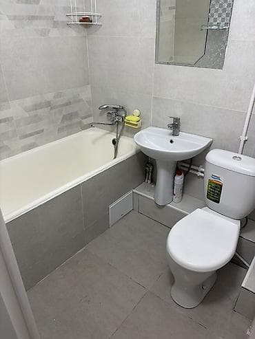 Батирлер: 1 бөлмө, 40 м², 104-серия, 1 кабат, Евроремонт — 9