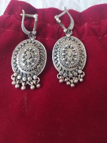 Серебряные серьги, Проба 925, Женские