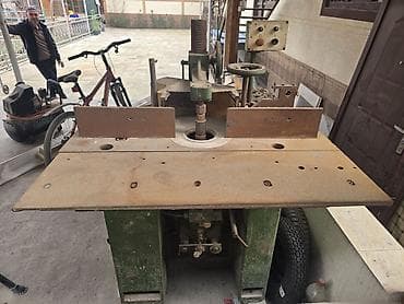 Компрессорлор: Фрезерный станок по дереву (настольный/цеховой) - Тип: универсальный — 4