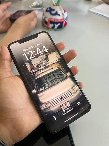 iphone xs max: IPhone X, Б/у, 512 ГБ, Space Gray, Защитное стекло, Чехол, 78 % — 2