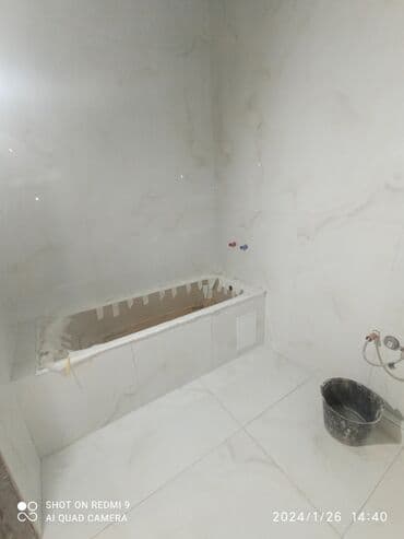 Дизайн, долборлоо: Дубалдарды коюу үчүн даярдоо, Дубалдарды грунттоо үчүн даярдоо, Плиткаларды кесүү | Карапа плиткасы, Керамогранит плиткасы, Мозаика плиткасы 6 жылдан ашык тажрыйба — 13