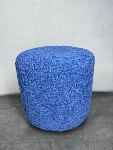 песец шапка: Тэдди пуфики разных цветов — 2