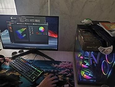 technics rs: Компьютер, ядер - 6, ОЗУ 16 ГБ, Игровой, Новый, AMD Ryzen 5, AMD Radeon RX 580, NVMe — 2
