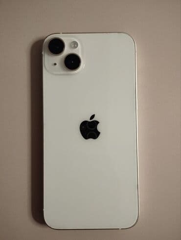 айфон даром: IPhone 14 Plus, Б/у, 256 ГБ, Белый, Чехол, Защитное стекло, Зарядное устройство, 90 % — 1