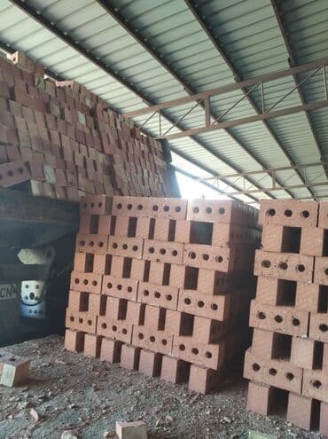 пескоблок буу: Пустотелый, дырчатый, Жженый кирпич, Полублок, 250×120×90 — 7