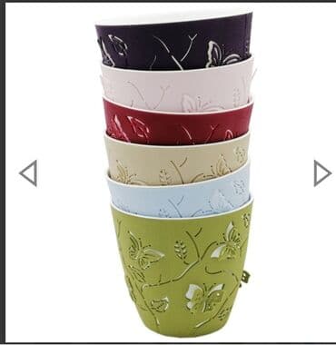 цветочница: Цветочные горшки Лотки, Висячие горшки, Прямоугольные горшки — 16