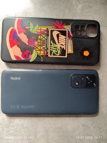 скупка компьютероа: Redmi, Redmi Note 11, Б/у, 64 ГБ, цвет - Черный, 2 SIM — 3