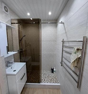 перегородки для офиса: Душевые ограждения и перегородки из стекла на заказ. - Изготовление — 5