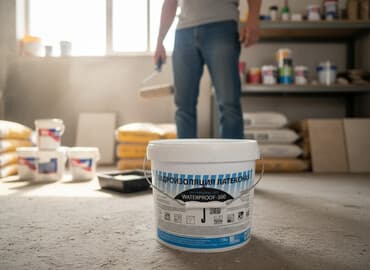 Сайдинги: Водонепроницаемая латексная гидроизоляция Waterproof-300 в ведре 10 — 1