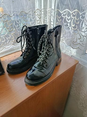 Домашние тапочки: Лакированная женская обувь — два варианта 1) Челси из чёрного — 2