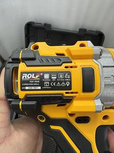 gp pointer: Аккумуляторная ударная дрель‑шуруповерт ROLF TOP‑5048 в кейсе — 6